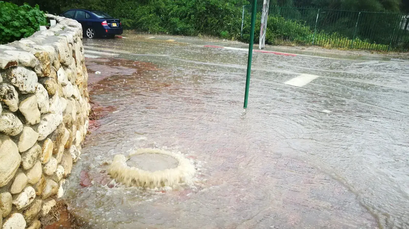 גשם בניכסה לסביון, 25 בינואר 2018 גשם בניכסה לסביון, 25 בינואר 2018