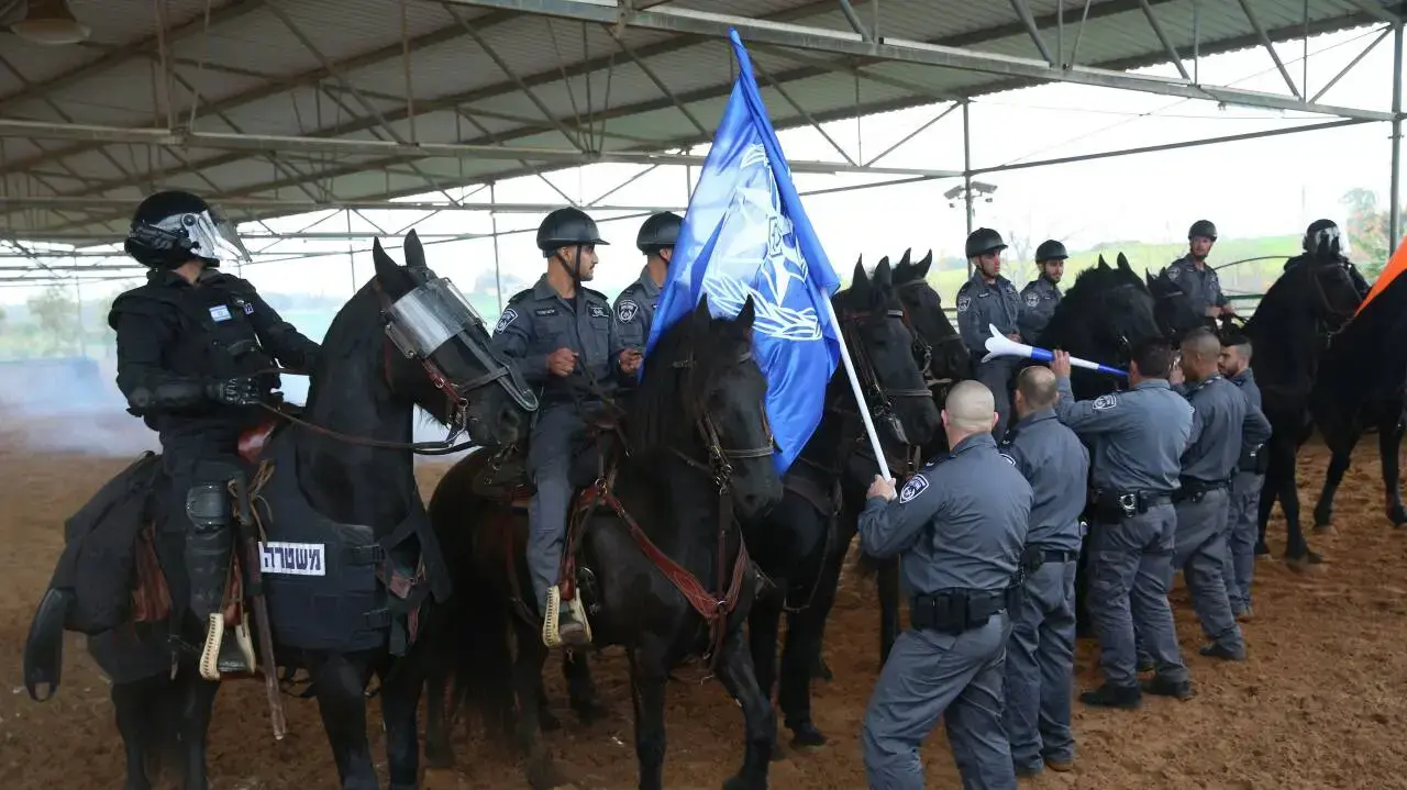 טקס חניכת בית חדש ליחידת הפרשים של משטרת ישראל במחוז ת?א בנוכחות במפכ"ל, תלמי מנשה 25 בינואר 2018 טקס חניכת בית חדש ליחידת הפרשים של משטרת ישראל במחוז ת?א בנוכחות במפכ"ל, תלמי מנשה 25 בינואר 2018