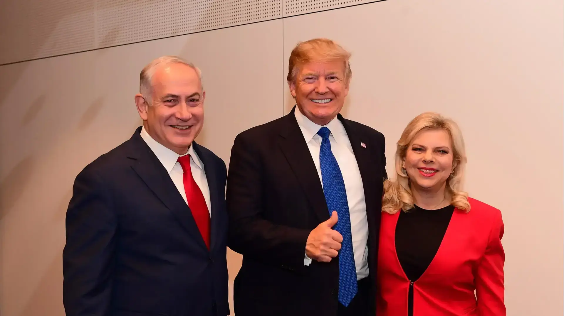 נשיא ארצות הברית דונלד טראמפ בפגישה עם בנימין נתניהו נשיא ארצות הברית דונלד טראמפ בפגישה עם בנימין נתניהו