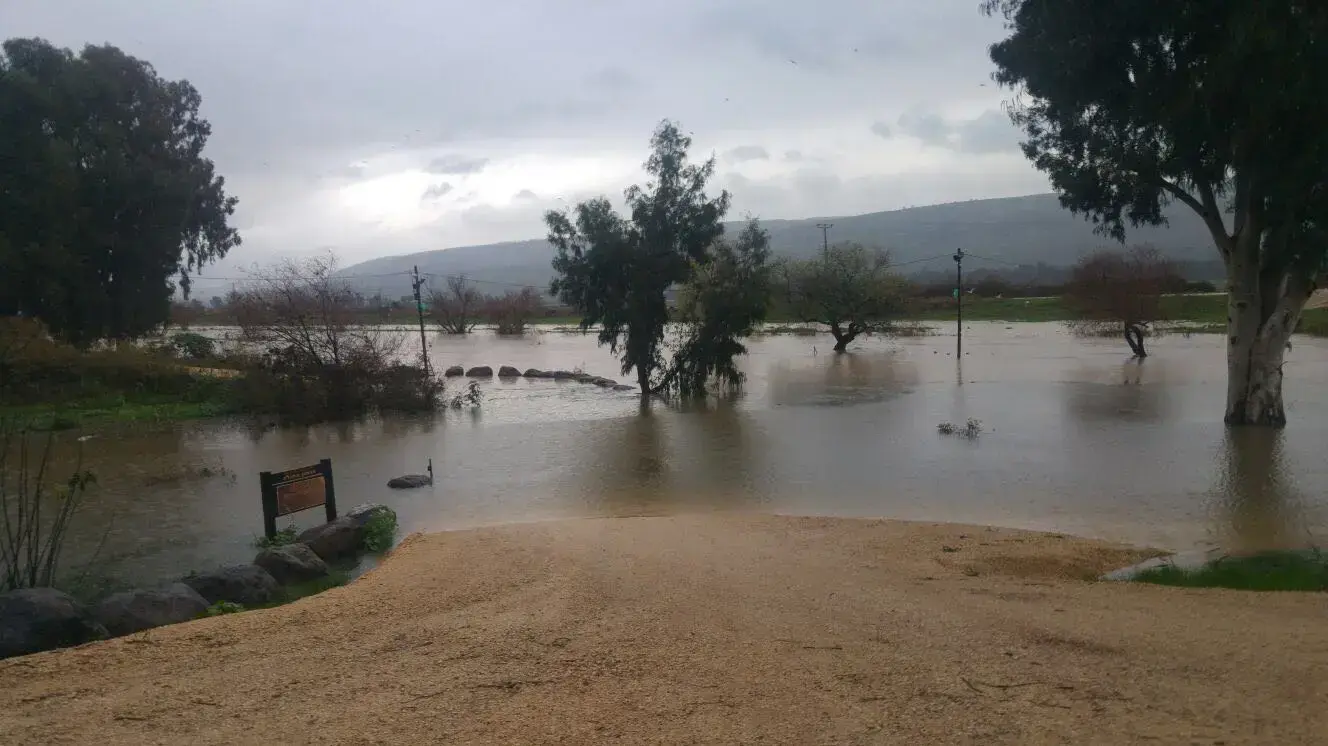 נהר הירדן, ינואר 2018 נהר הירדן, ינואר 2018