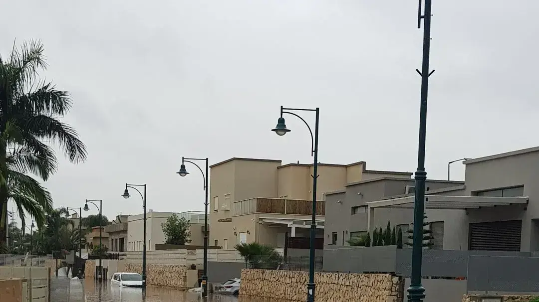שיטפונות בחדרה, ינואר 2018 שיטפונות בחדרה, ינואר 2018