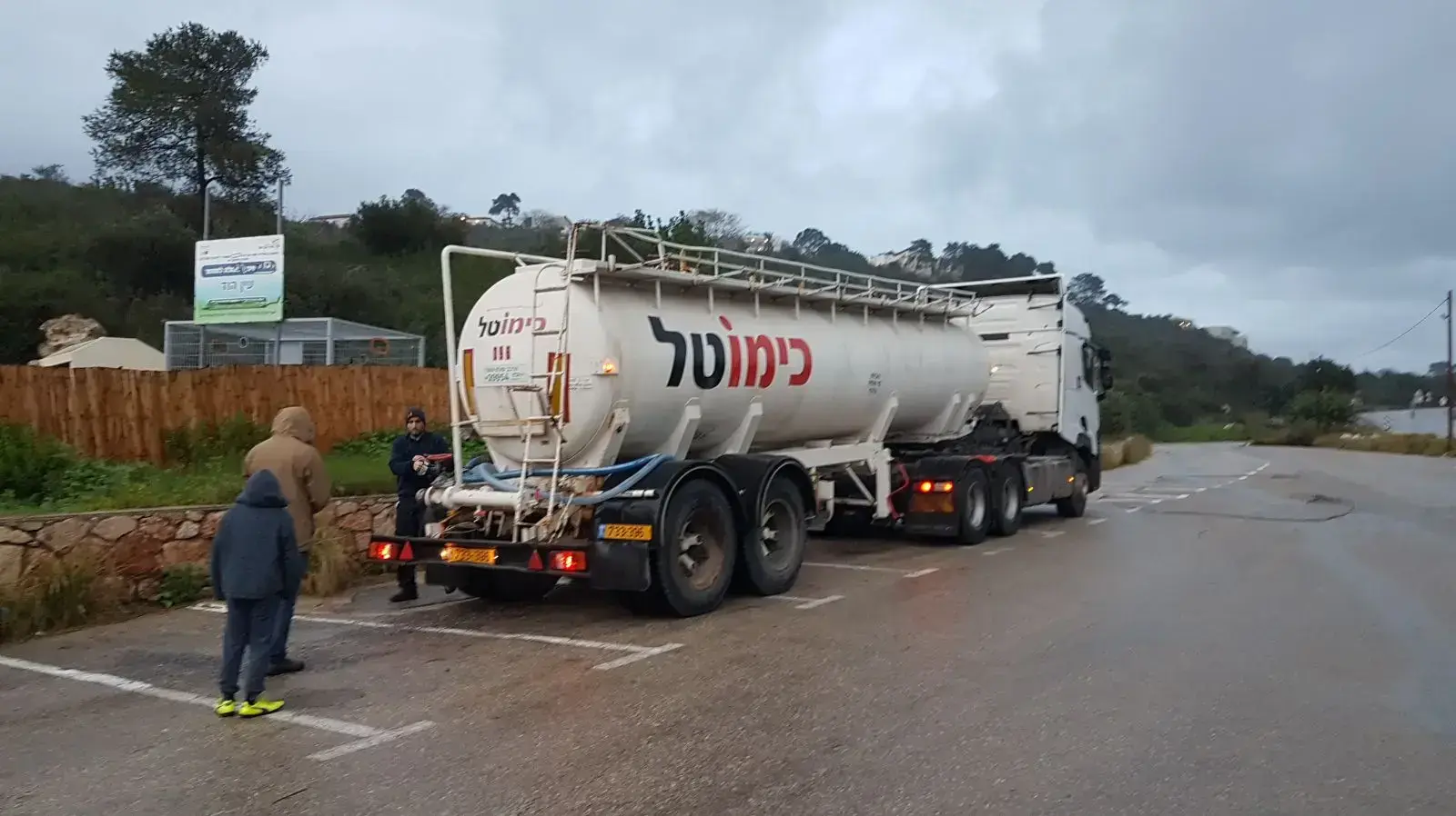 היישוב עין הוד בכרמל שבו חלו שיבושים באספקת המים עקב פגעי הסערה היישוב עין הוד בכרמל שבו חלו שיבושים באספקת המים עקב פגעי הסערה