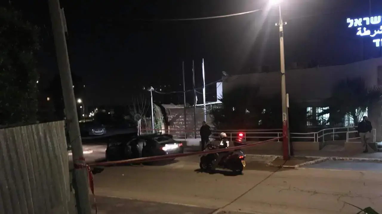 זירת החיסול בלוד 29 בינואר 2018 זירת החיסול בלוד 29 בינואר 2018