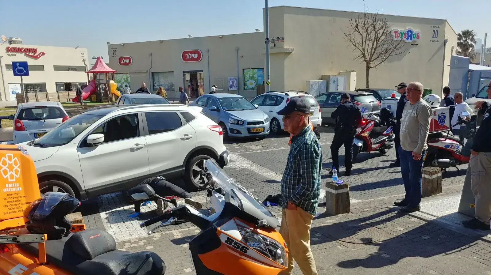 ילדה בת 3 נדרסה בנמל תל אביב, 4 בפברואר 2018 ילדה בת 3 נדרסה בנמל תל אביב, 4 בפברואר 2018