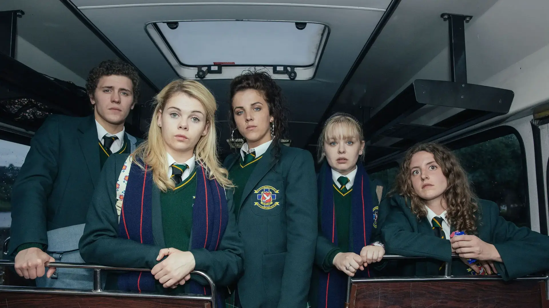 קטע מתוך "Derry Girls", נערות דרי קטע מתוך "Derry Girls", נערות דרי