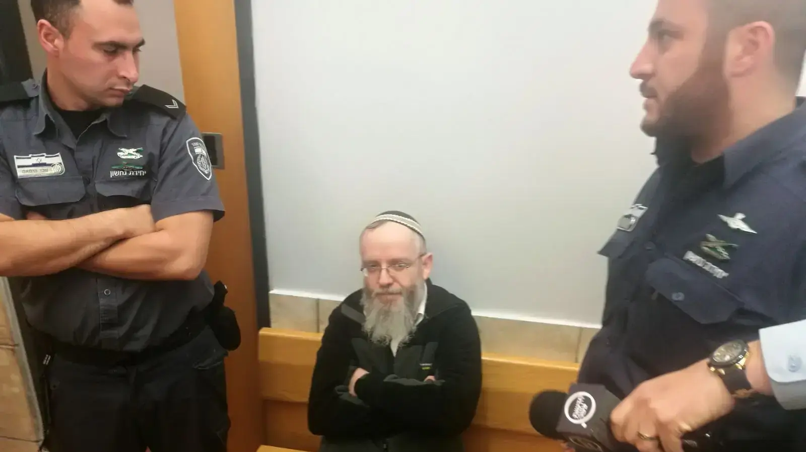 הרב שיינברג לפני מתן גזר דינו, מחוזי נצרת, 6 בפברואר 2018