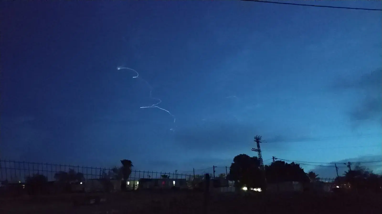 יירוט בשמי הצפון, פברואר 2018 יירוט בשמי הצפון, פברואר 2018