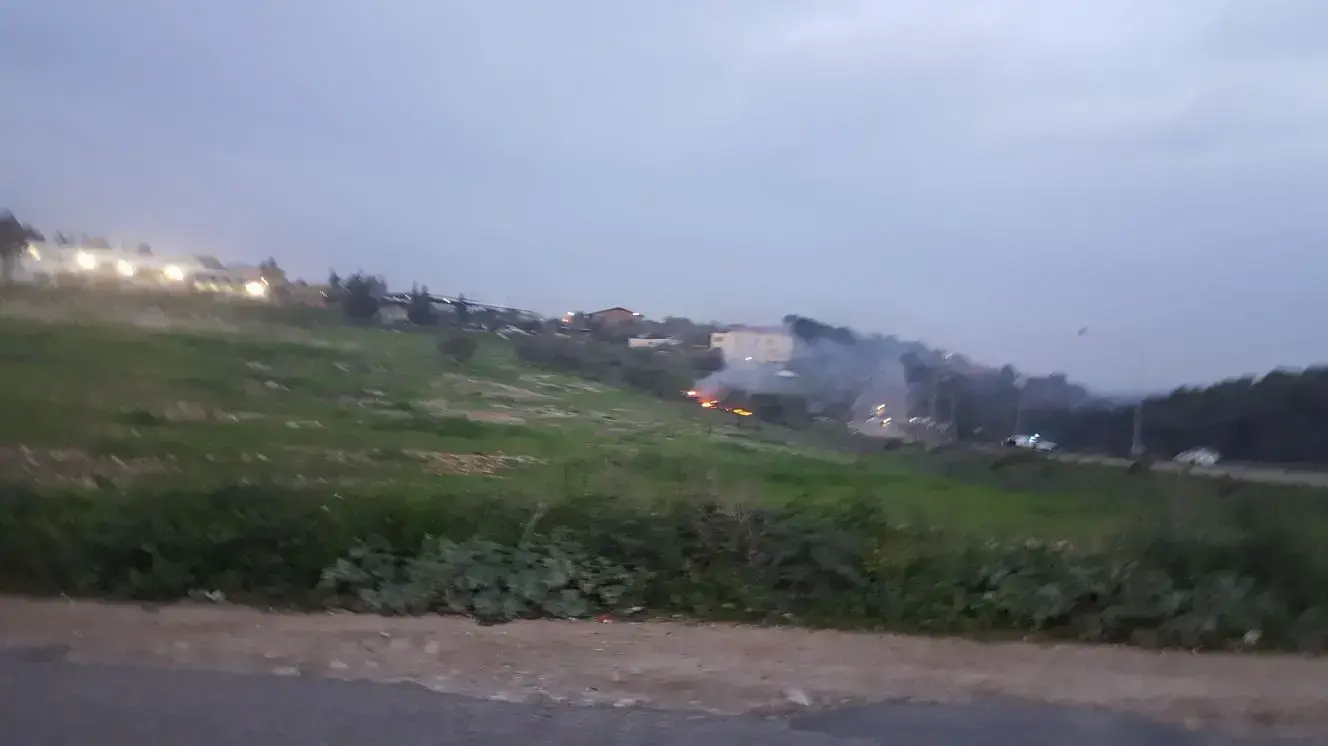מטוס קרב ישראלי ננטש בעמק יזרעאל והתרסק בקיבוץ הרדוף, פברואר 2018