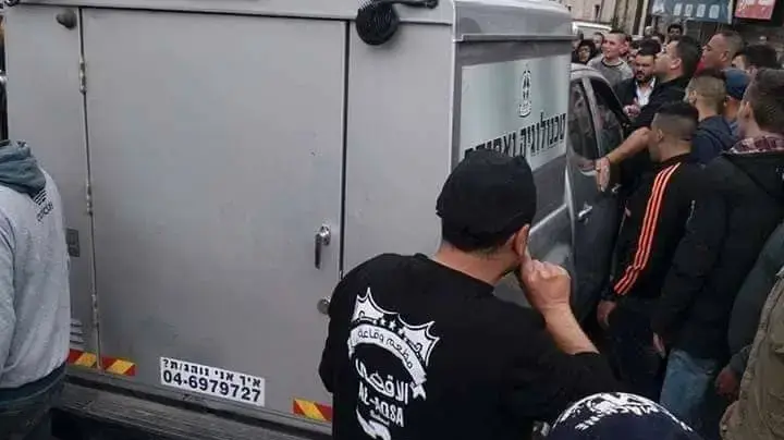 שני חיילים נפצעו קל לאחר שרכב צבאי נכנס בשוגג לג'נין, 12 בפברואר 2018 שני חיילים נפצעו קל לאחר שרכב צבאי נכנס בשוגג לג'נין, 12 בפברואר 2018