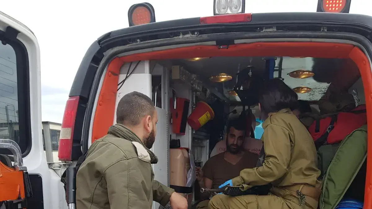 שני חיילים נפצעו קל לאחר שרכב צבאי נכנס בשוגג לג'נין, 12 בפברואר 2018 שני חיילים נפצעו קל לאחר שרכב צבאי נכנס בשוגג לג'נין, 12 בפברואר 2018