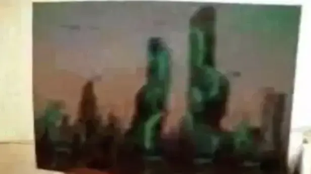 נוסע בזמן מציג תמונה לכאורה משנת 2118 נוסע בזמן מציג תמונה לכאורה משנת 2118