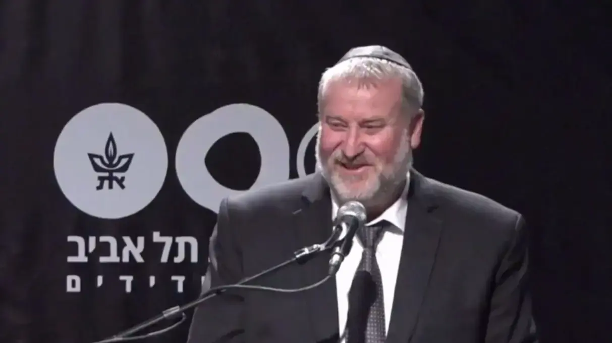 אביחי מנדלבליט באירוע של אגודת הידידים של אוניברסיטת תל אביב, 15 בפברואר 2018 אביחי מנדלבליט באירוע של אגודת הידידים של אוניברסיטת תל אביב, 15 בפברואר 2018
