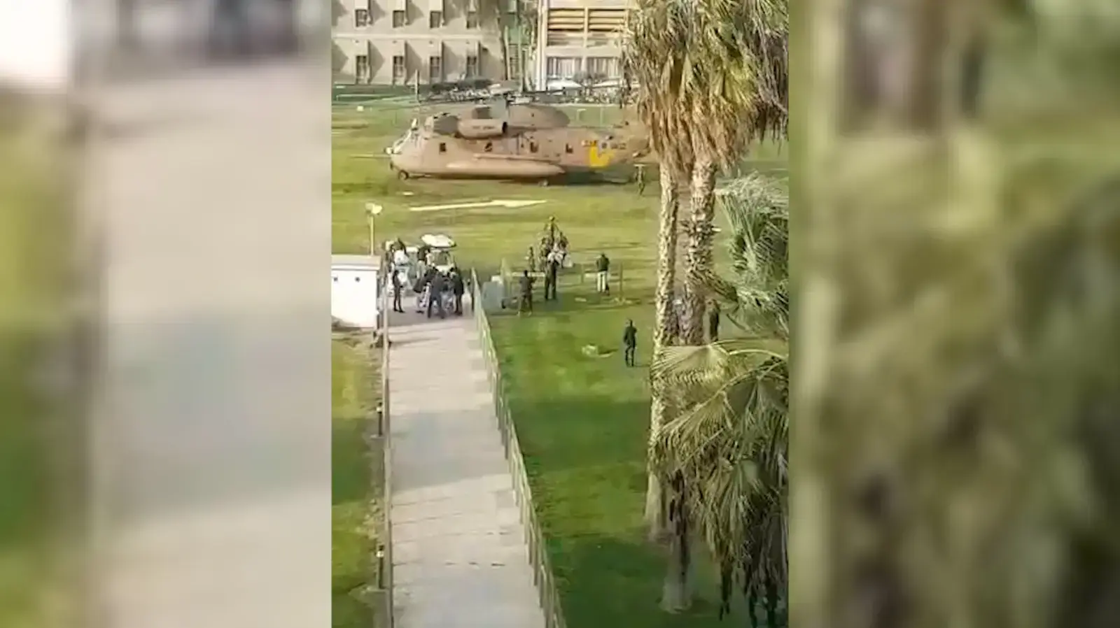 פינוי החיילים הפצועים מהתקרית בעין השלושה לסורוקה, באר שבע, 18 בפברואר 2018 פינוי החיילים הפצועים מהתקרית בעין השלושה לסורוקה, באר שבע, 18 בפברואר 2018