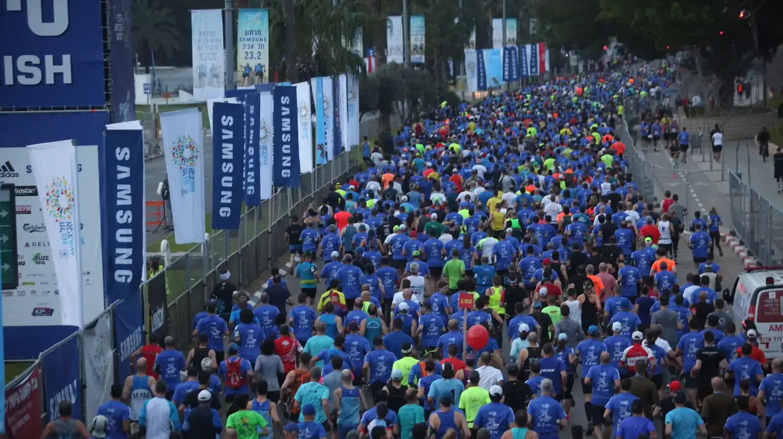 הזנקת מרתון תל אביב, 23 בפברואר 2018 הזנקת מרתון תל אביב, 23 בפברואר 2018