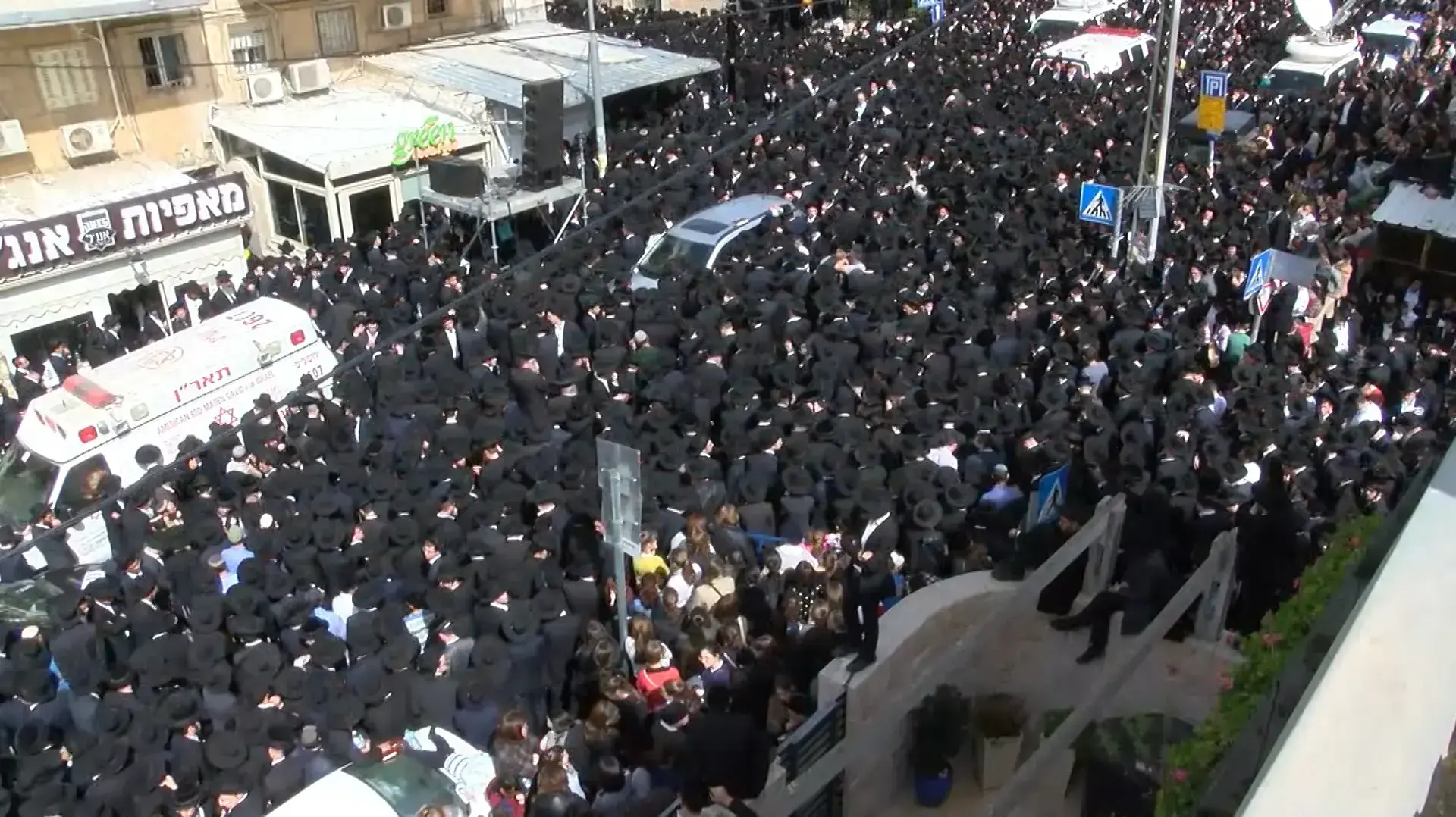 הלווית הרב שמואל אוירבך, מנהיג הפלג הירושלמי 25 בפברואר 2018 הלווית הרב שמואל אוירבך, מנהיג הפלג הירושלמי 25 בפברואר 2018