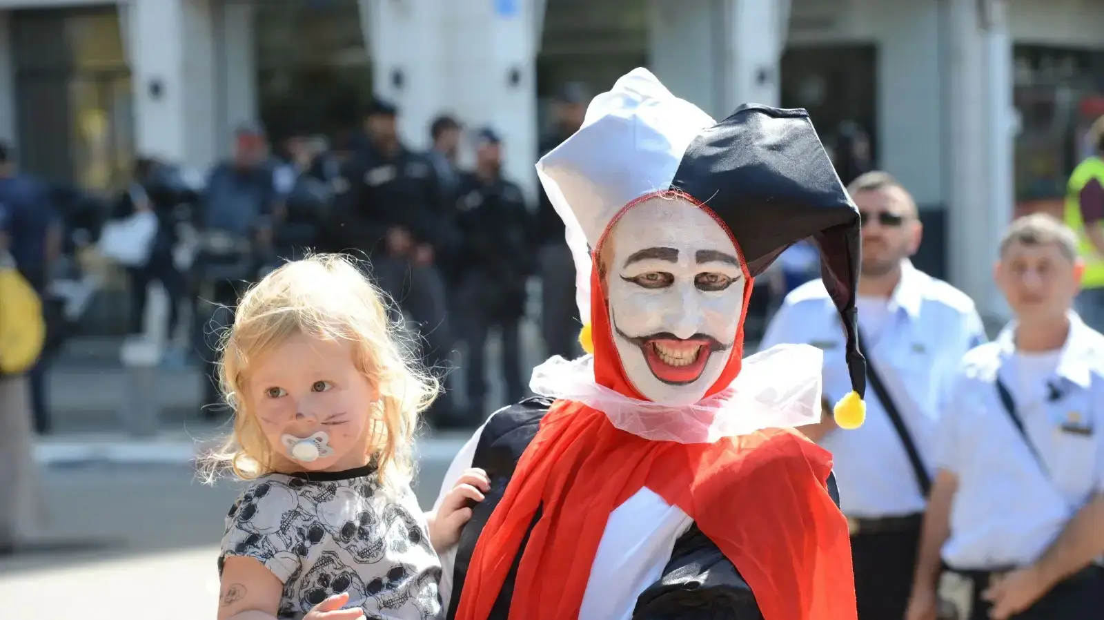חוגגים במסיבת פורים, תל אביב, 2 במרץ 2018 חוגגים במסיבת פורים, תל אביב, 2 במרץ 2018