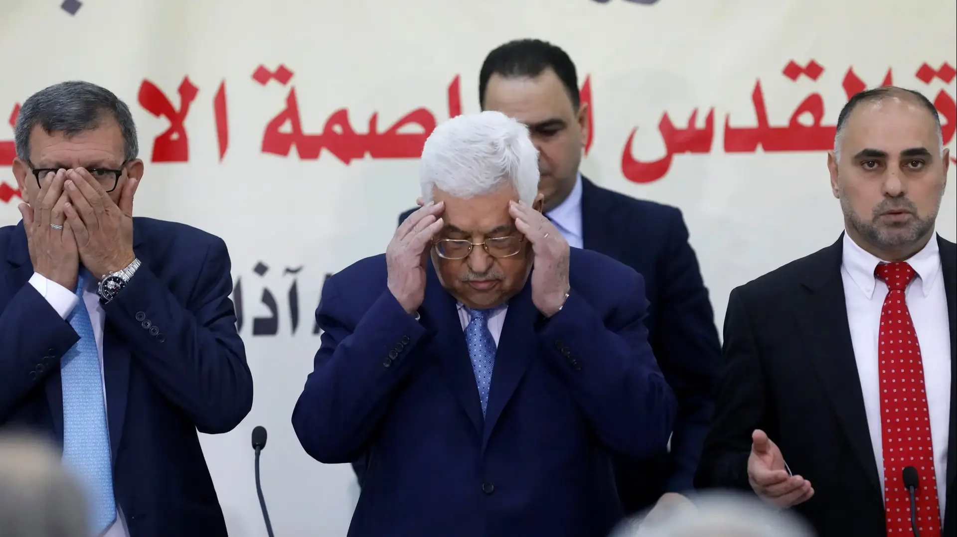יו"ר הרשות הפלסטינית אבו מאזן ברמאללה, 1 במרץ 2018 יו"ר הרשות הפלסטינית אבו מאזן ברמאללה, 1 במרץ 2018