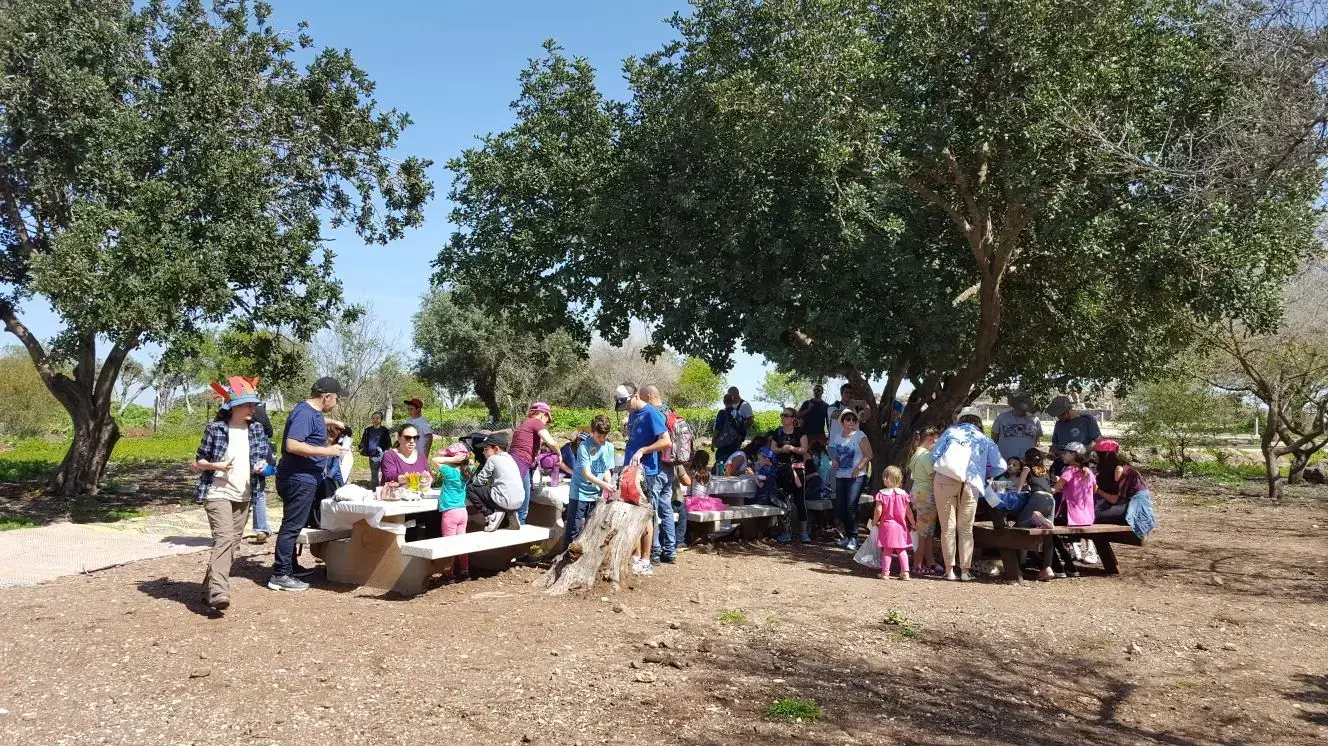 מטיילים בגן לאומי כוכב הירדן. 3 במרץ 2018 מטיילים בגן לאומי כוכב הירדן. 3 במרץ 2018