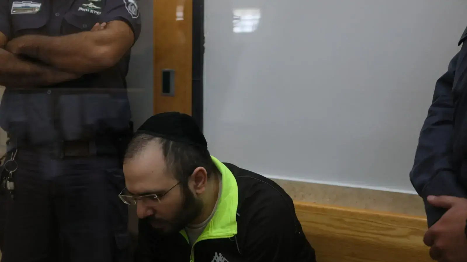 נדב סלע, הרוצח ממגדל בעת מתן עדות, מחוזי נצרת, 6 במרץ 2018