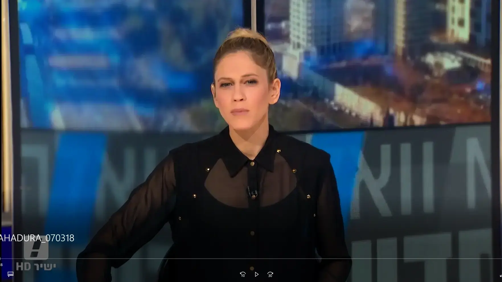 המהדורה המרכזית בהגשת הילה קובו 7.3.18