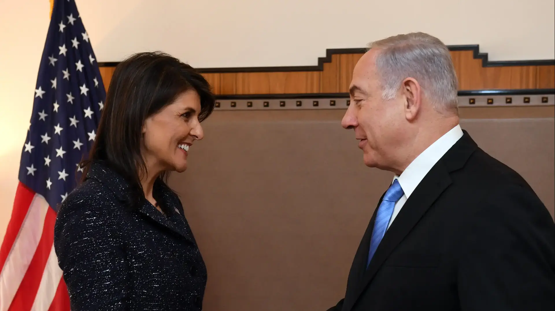ראש הממשלה בנימין נתניהו נפגש עם שגרירת ארה"ב באו"ם ניקי היילי