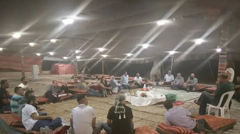פגישה של הפורום בביר הדאג'
