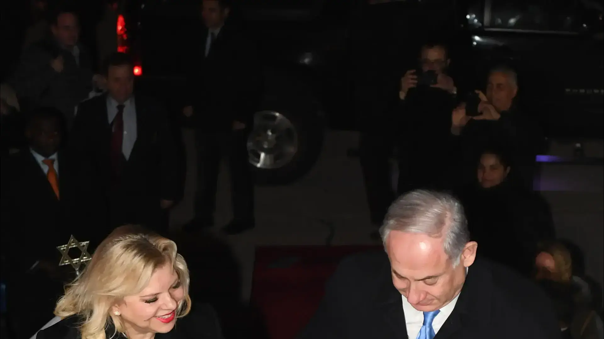 ראש הממשלה בנימין נתניהו ורעייתו שרה ממריאים מניו יורק לישראל, מרץ 2018 ראש הממשלה בנימין נתניהו ורעייתו שרה ממריאים מניו יורק לישראל, מרץ 2018
