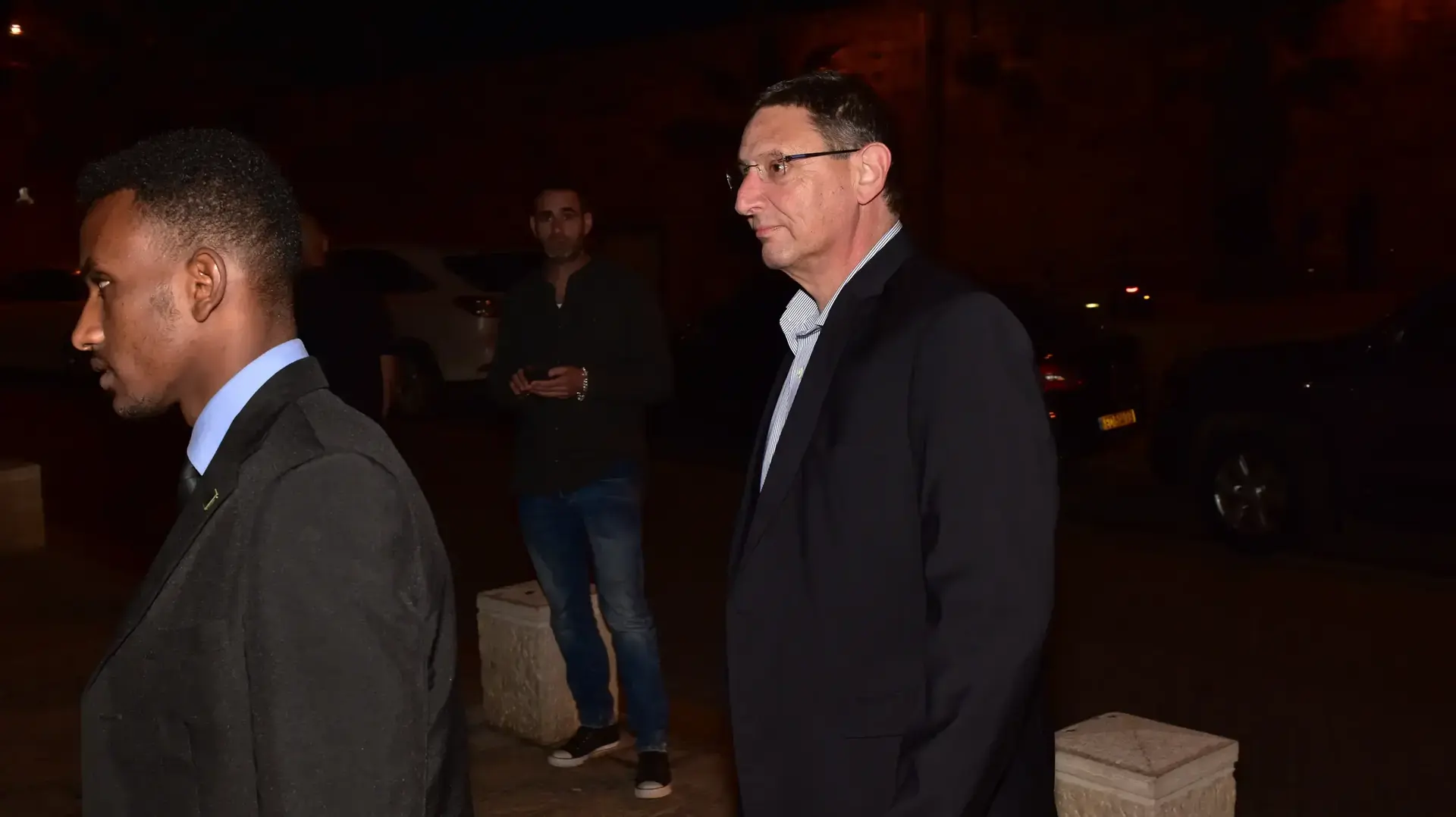 מנכ"ל משרד הביטחון אודי אדם מגיע לחתונת ביתו של הרמטכ"ל רב-אלוף גדי איזנקוט, 8 במרץ 2018 מנכ"ל משרד הביטחון אודי אדם מגיע לחתונת ביתו של הרמטכ"ל רב-אלוף גדי איזנקוט, 8 במרץ 2018