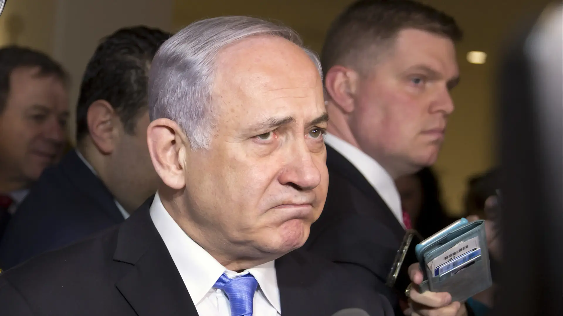 ראש הממשלה בנימין נתניהו בתערוכת "3000 שנה לירושלים" במטה האו"ם בניו יורק, 8 במרץ 2018