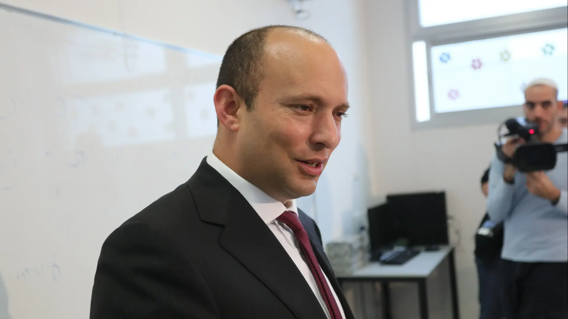 נפתלי בנט בפתיחת את שבוע החינוך הארצי, המרכז הטכנולוגי החדש, חיפה, 12 במרץ 2018