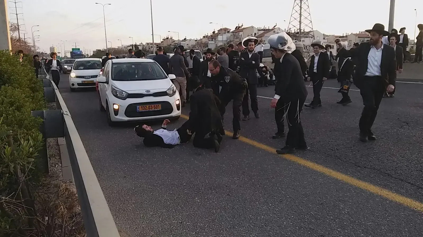 הפגנת הפלג הירושלמי נגד הגיוס 12 במרץ 2018 הפגנת הפלג הירושלמי נגד הגיוס 12 במרץ 2018
