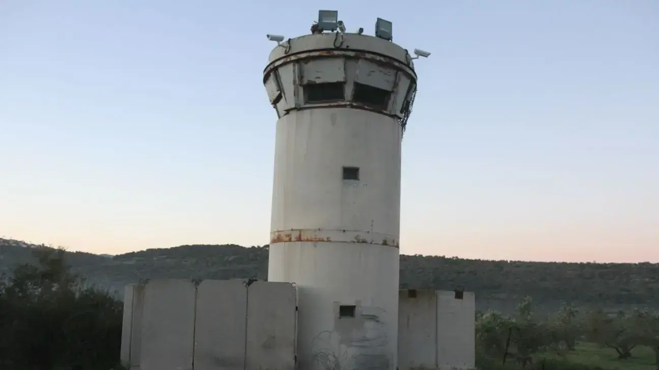 זירת פיגוע הדריסה ליד היישוב מבוא דותן שבצפון השומרון, 17 במרץ 2018 זירת פיגוע הדריסה ליד היישוב מבוא דותן שבצפון השומרון, 17 במרץ 2018