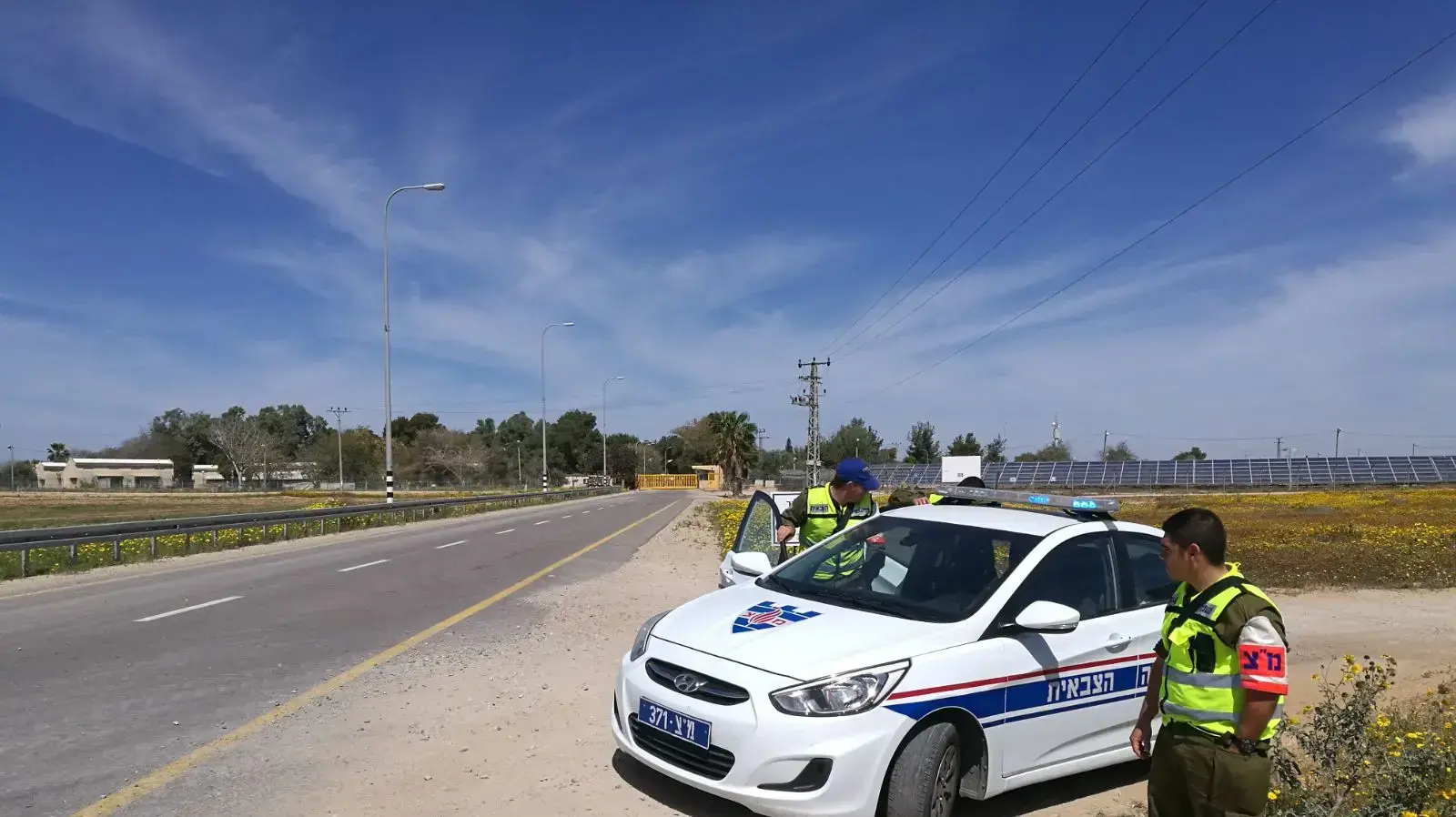 המשטרה הצבאית באזור חשיפת המנהרה בכיסופים 18 במרץ 2018 המשטרה הצבאית באזור חשיפת המנהרה בכיסופים 18 במרץ 2018