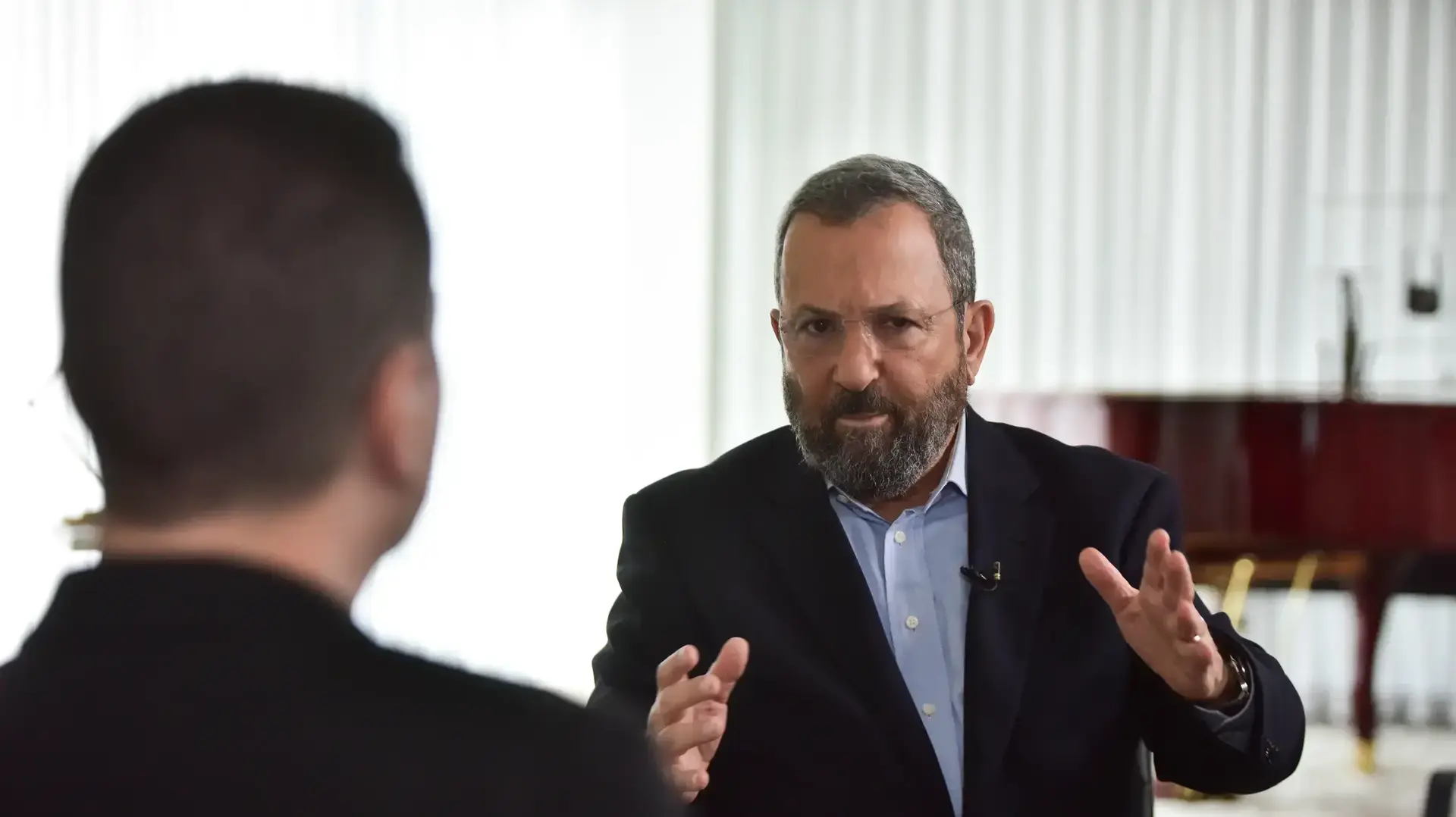 אהוד ברק ויעקב איילון, 20 במרץ 2018 אהוד ברק ויעקב איילון, 20 במרץ 2018