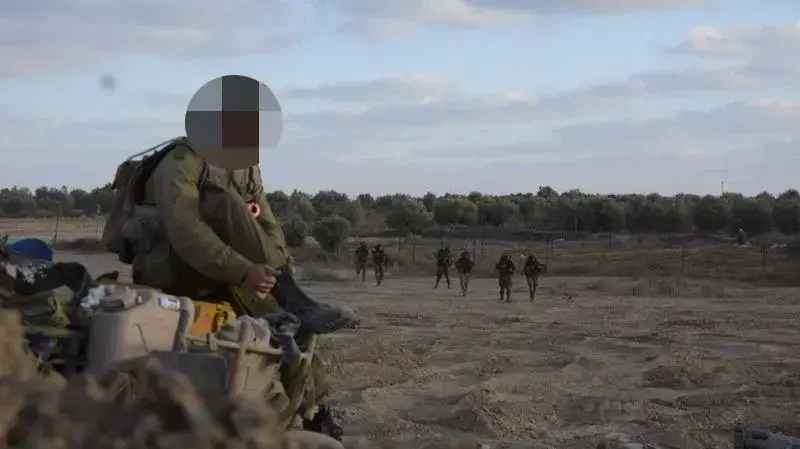 כוחות צנחנים בעזה במבצע צוק איתן. יולי 2014