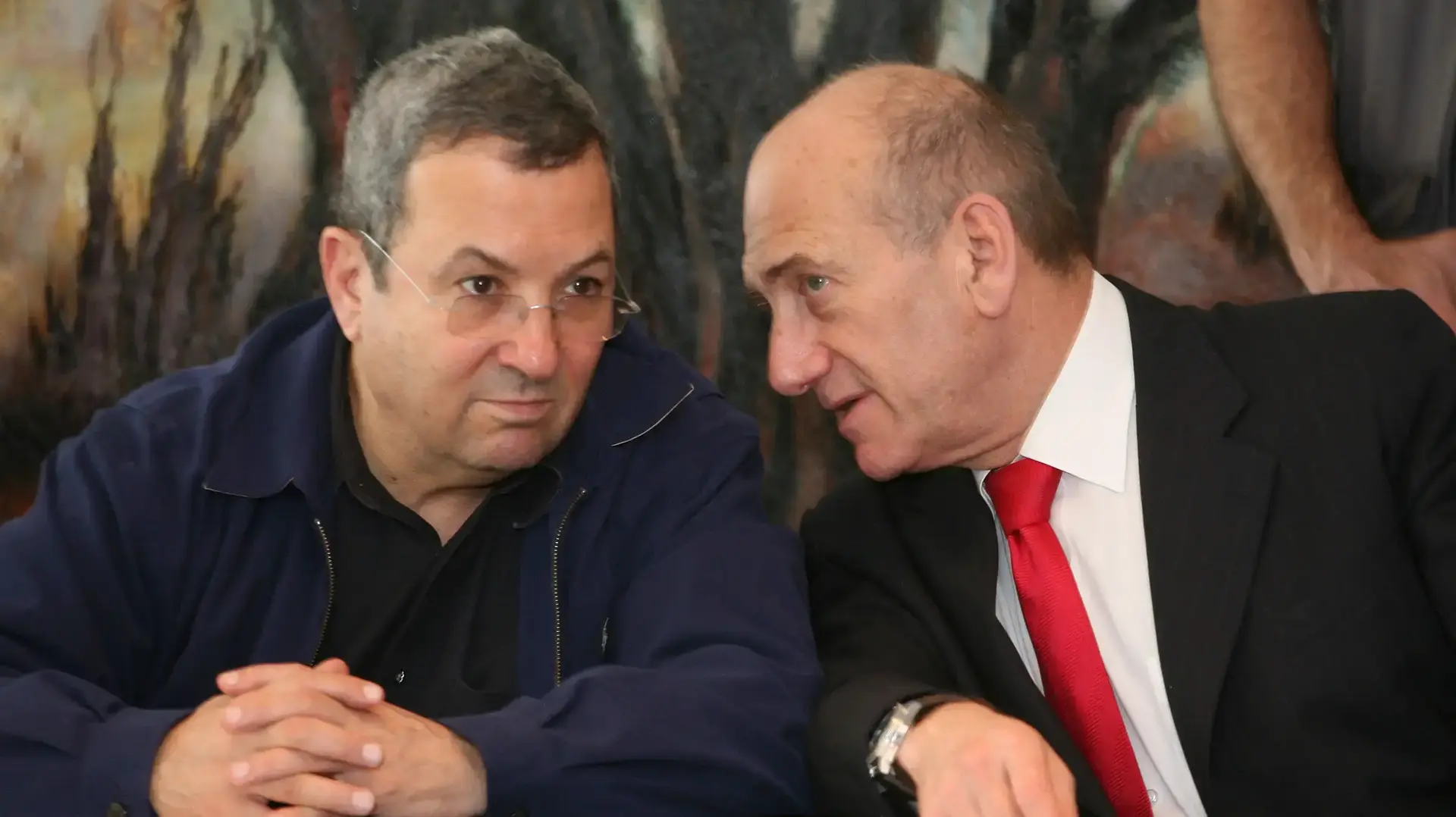 אהוד אולמרט ואהוד ברק אהוד אולמרט ואהוד ברק