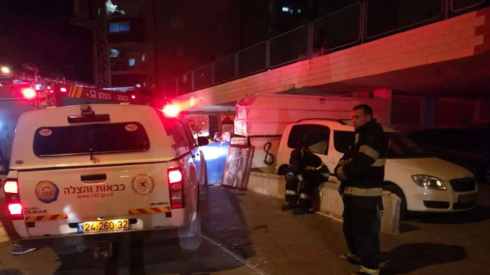 שריפה בבאר שבע, 25 במרץ 2018 שריפה בבאר שבע, 25 במרץ 2018