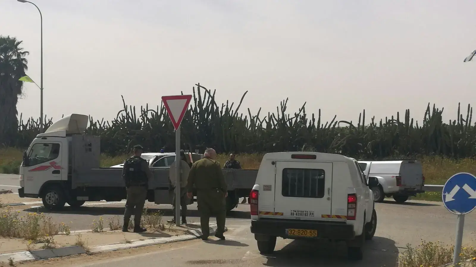 פטרולים של משמרת הגבול בכיסופים בעקבות החשש לחדירה פטרולים של משמרת הגבול בכיסופים בעקבות החשש לחדירה