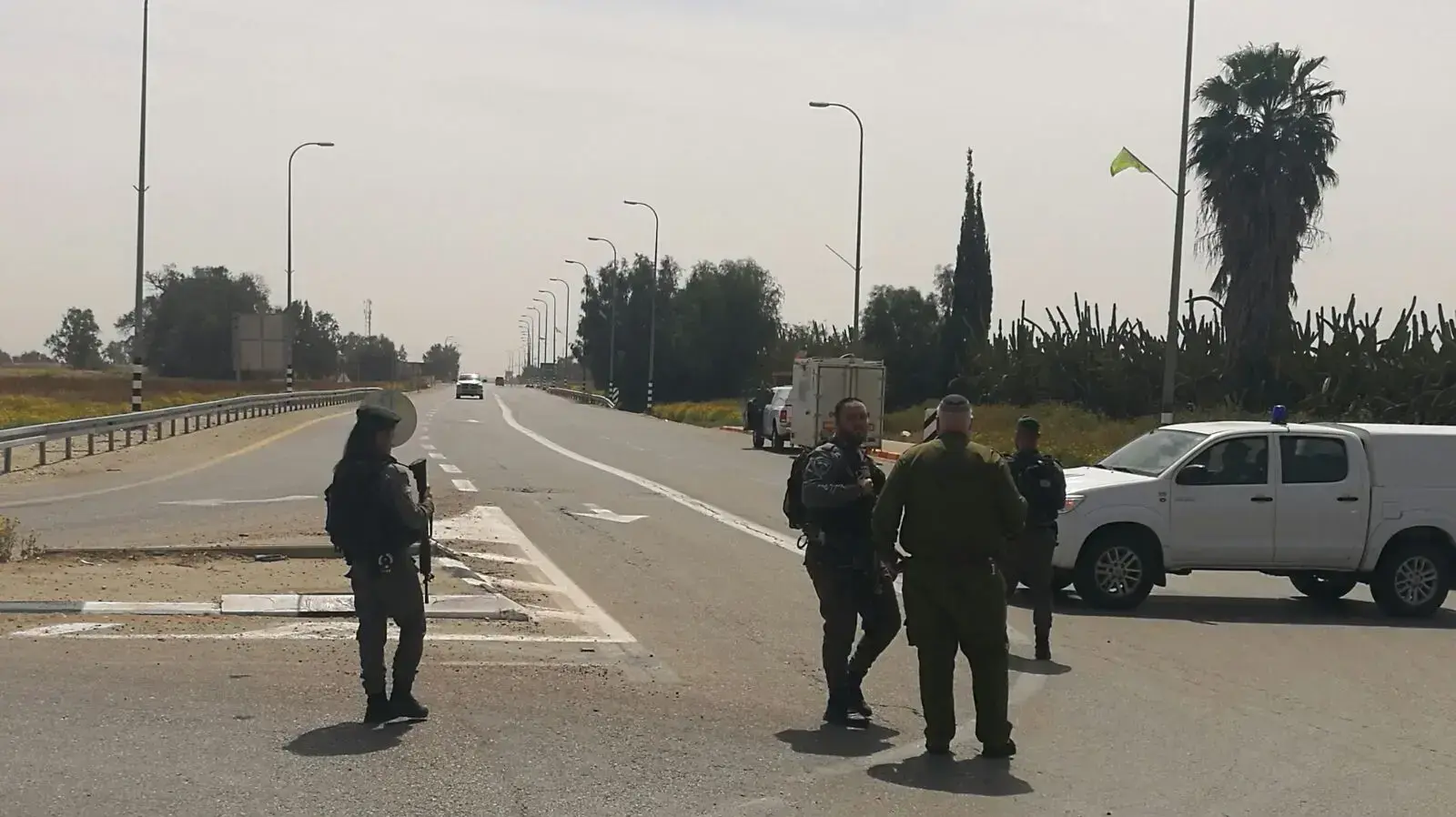 פטרולים של משמרת הגבול בכיסופים בעקבות החשש לחדירה פטרולים של משמרת הגבול בכיסופים בעקבות החשש לחדירה