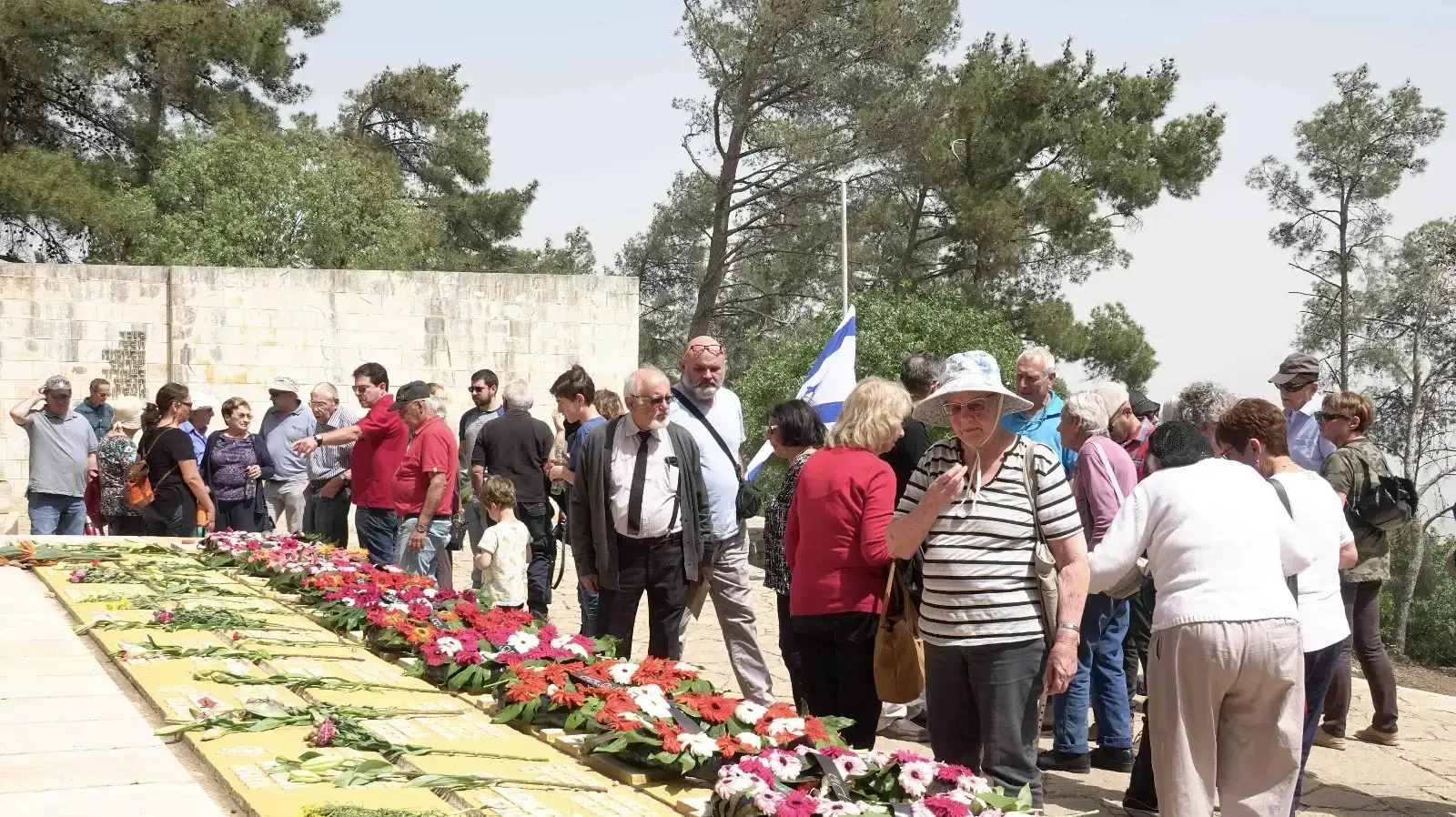 אזכרה 70 שנה לקרב על המצדה, נבי יושע, גליל עליון אזכרה 70 שנה לקרב על המצדה, נבי יושע, גליל עליון