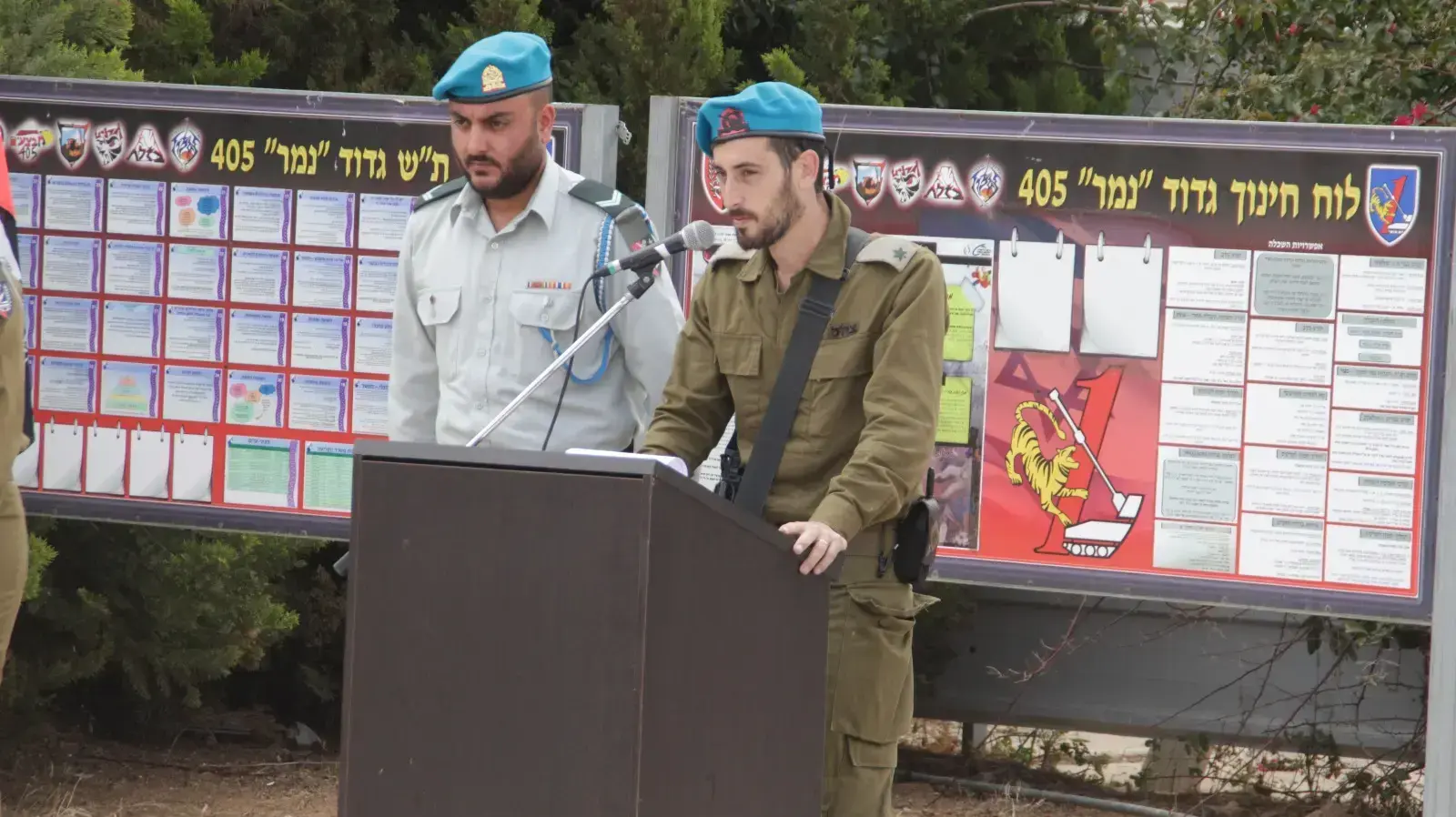 רס"ן בנימין וינטר (מימין) רס"ן בנימין וינטר (מימין)