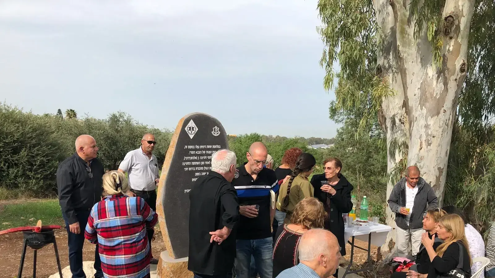 חניכת גלעד לזכר 8 חיילי מילואים שנהרגו בהפגזה על ראש פינה בששת הימים חניכת גלעד לזכר 8 חיילי מילואים שנהרגו בהפגזה על ראש פינה בששת הימים
