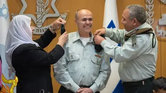 אלוף כמיל אבו רוקון ממונה למתאם פעולות הממשלה בשטחים, מרץ 2018