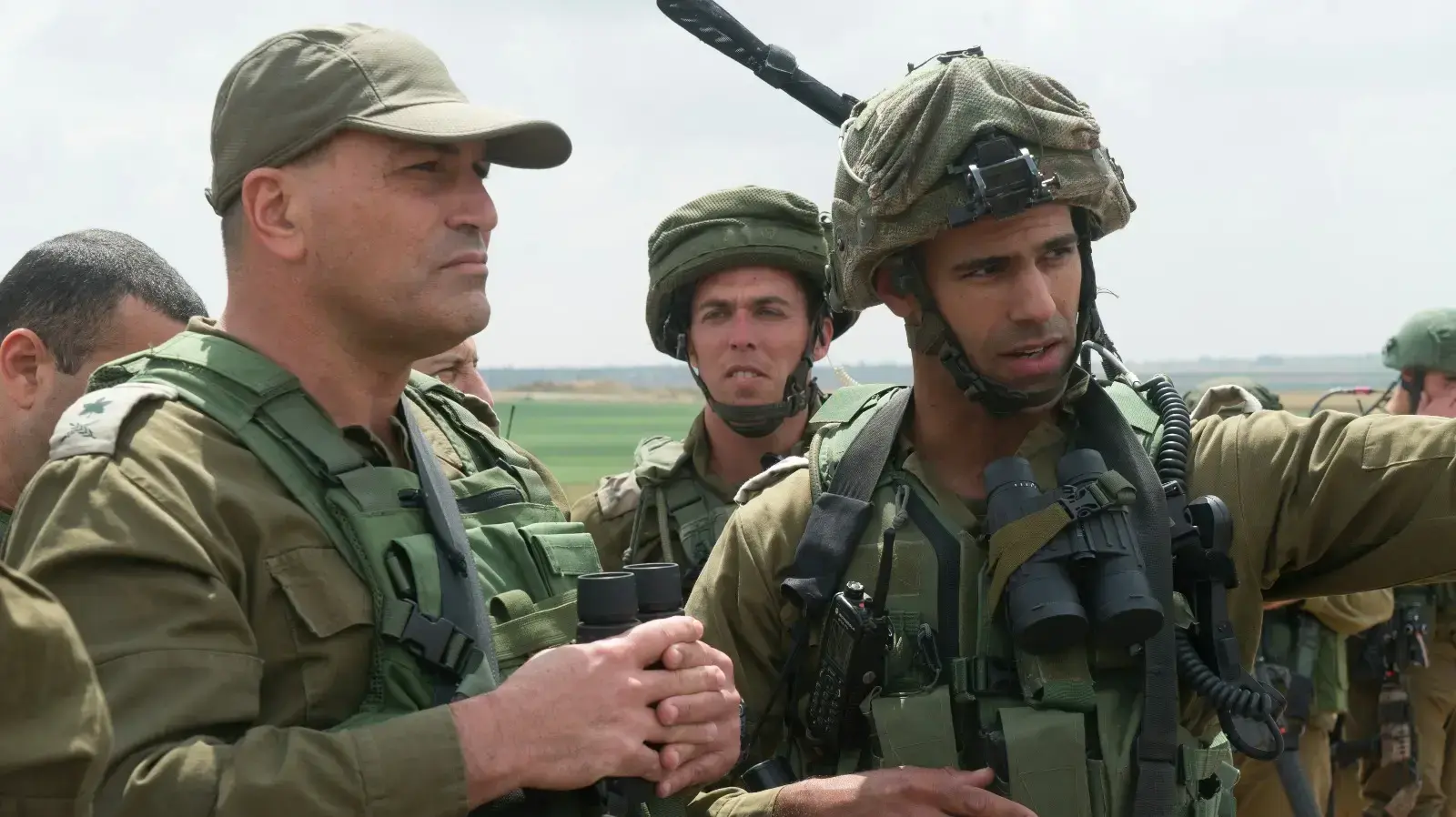 מפקדי צה"ל בגבול רצועת עזה, 30 במרץ 2018 מפקדי צה"ל בגבול רצועת עזה, 30 במרץ 2018
