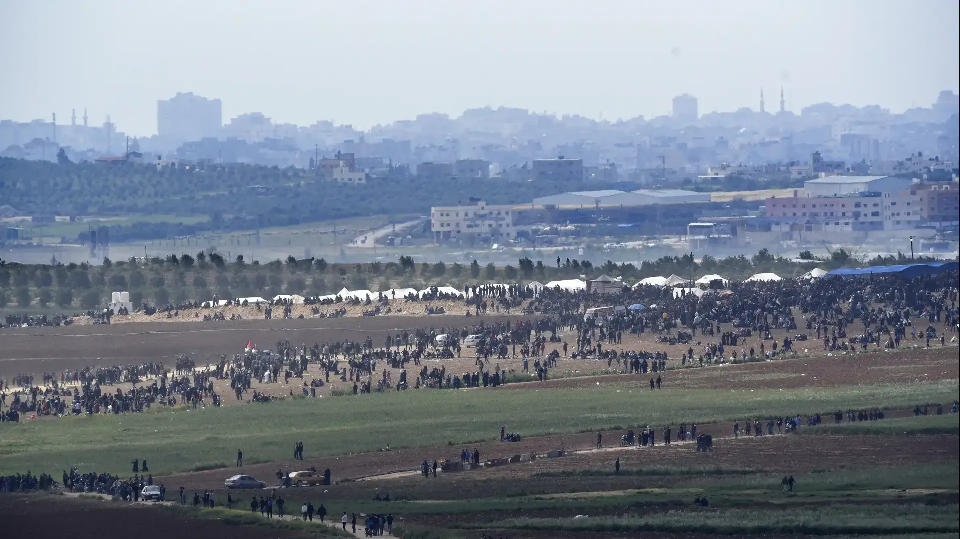 גבול רצועת עזה צפון הרצועה, צעדת השיבה, 30 במרץ 2018 גבול רצועת עזה צפון הרצועה, צעדת השיבה, 30 במרץ 2018