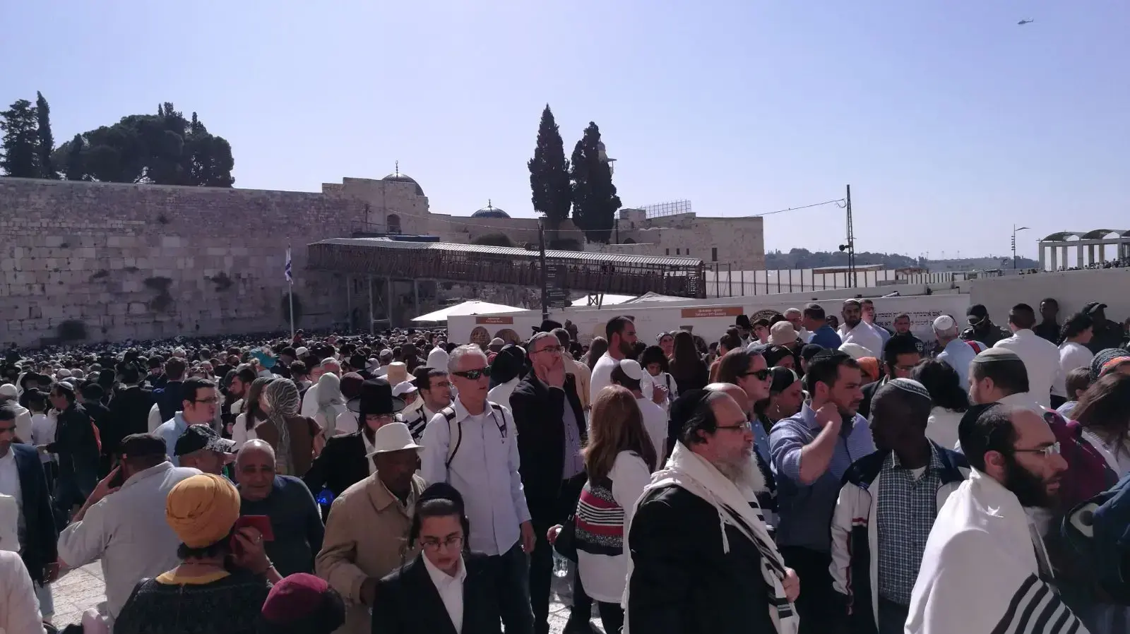 ברכת הכוהנים, רחבת הכותל המערבי, ירושלים, 2 באפריל 2018 ברכת הכוהנים, רחבת הכותל המערבי, ירושלים, 2 באפריל 2018