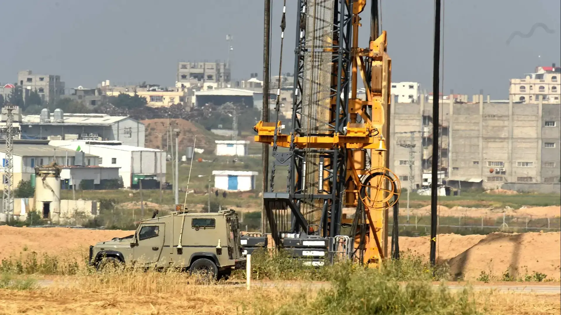 עבודות בגבול רצועת עזה 2 באפריל 2018 עבודות בגבול רצועת עזה 2 באפריל 2018