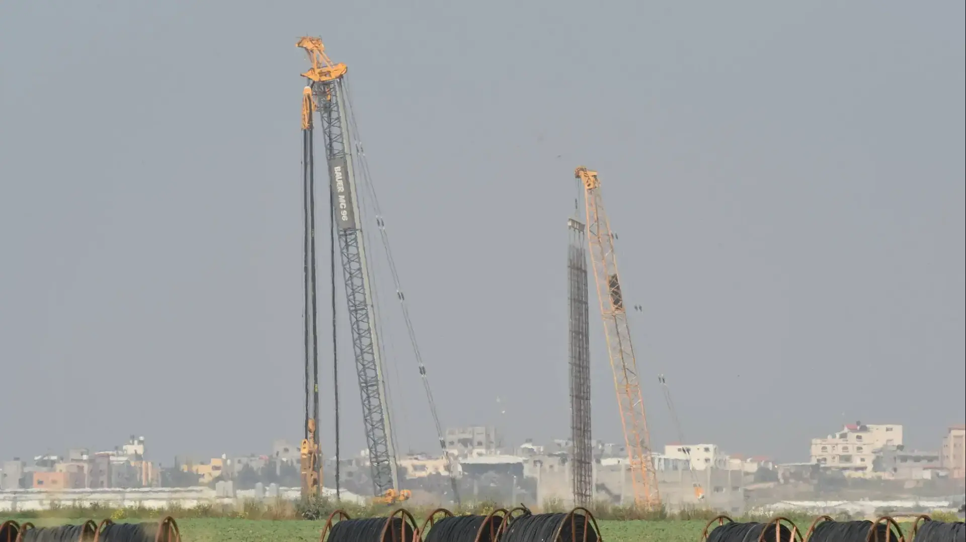 עבודות בגבול רצועת עזה 2 באפריל 2018 עבודות בגבול רצועת עזה 2 באפריל 2018