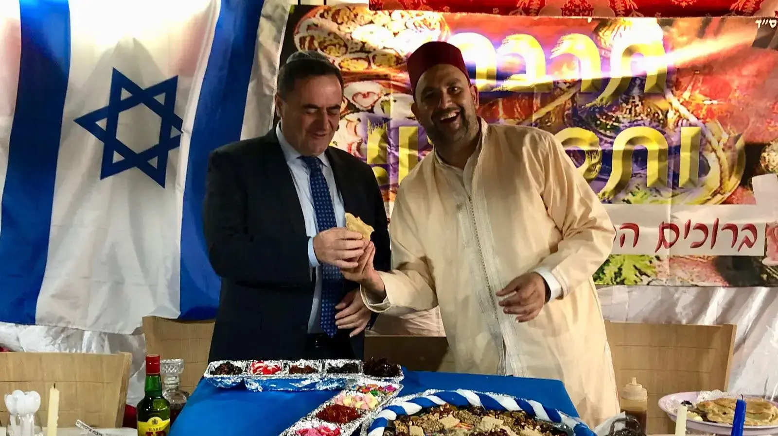 שר התחבורה ישראל כץ במהלך חגיגות המימונה 7 באפריל 2018 שר התחבורה ישראל כץ במהלך חגיגות המימונה 7 באפריל 2018