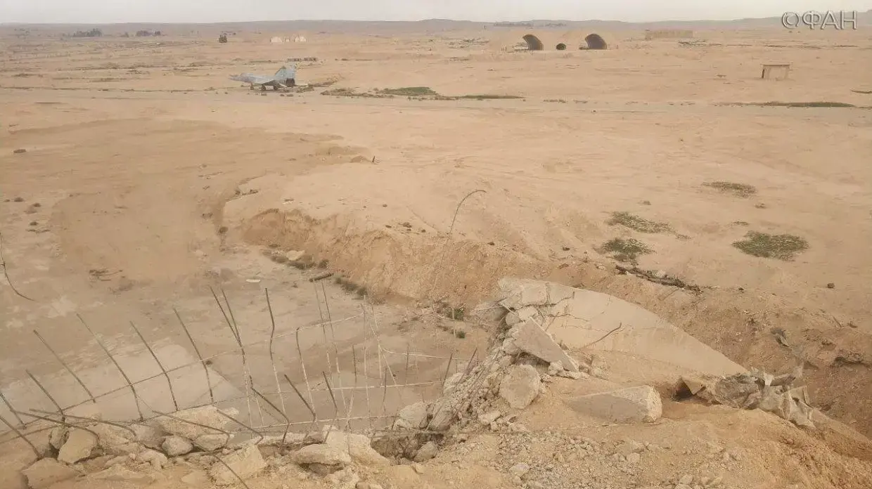 תמונות מהבסיס שהותקף בסוריה תמונות מהבסיס שהותקף בסוריה